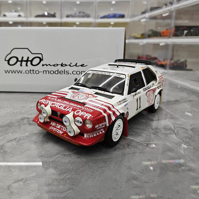 Otto Lancia Delta S4 No.11 Livery 1:18 Resin Model Car - detailed collector display model