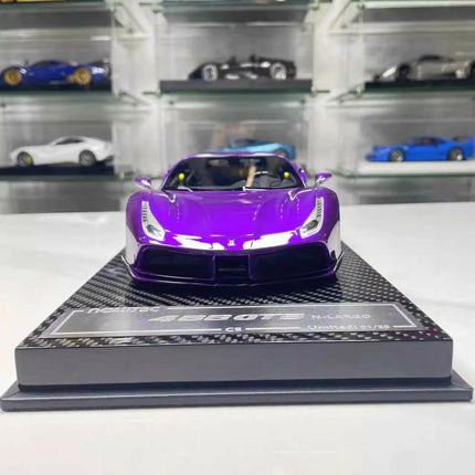 CE Ferrari 488GTB N-Largo 1:18 Resin Model Car - collectible scale model car
