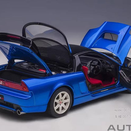 AutoArt Honda NSX-R NA2 Blue 1:18 Diecast Model Car - fine detailed model replica