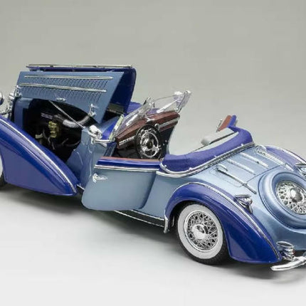 Sun Star 1939 Horch 855 Roadster 1:18 Diecast Model Car - model display piece for collectors