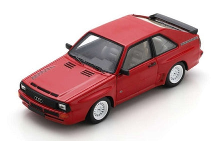 Red diecast model car in 1:18 scale with sporty design and detailed exterior.