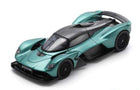 1:18 scale green diecast hypercar model with black accents and aerodynamic design