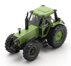 Diecast model green Hürlimann H-6160 tractor with detailed cabin and large tires
