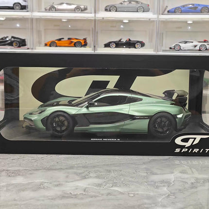 GT Spirit Rimac Nevera R Light Green GT547 1:18 Resin Model Car - detailed collectible replica