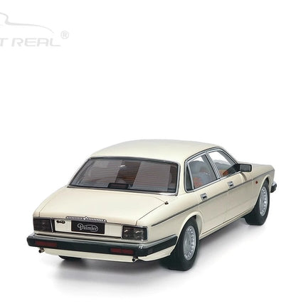 Almost Real Jaguar Daimler XJ6 (XJ40) White 1:18 Diecast Model Car - collectible scale model car