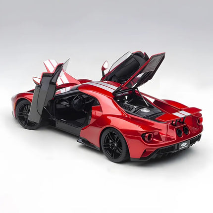 AutoArt Ford GT 2017 Red 1:18 Diecast Model Car - fine detailed model replica