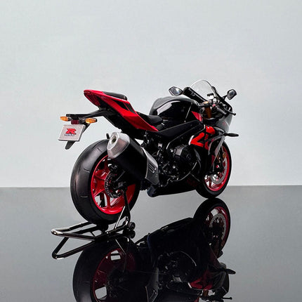 LCD Model Suzuki R1000 Motorcycle Red 1:12 Diecast Model Motorcycle - fine detailed model replica