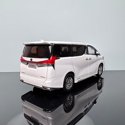 YX Car Model Lexus LM300H LM White 1:18 Diecast Model Car - collectible scale model car