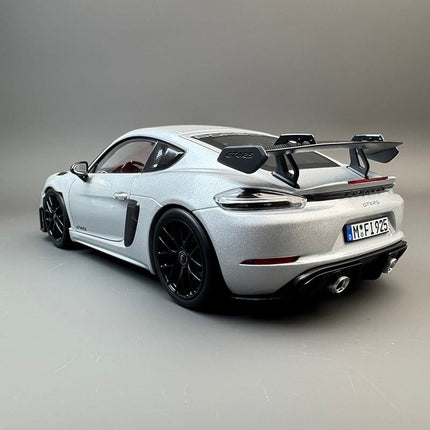 Norev Porsche 911 GT4 RS Silver 1:18 Diecast Model Car - premium collector scale model