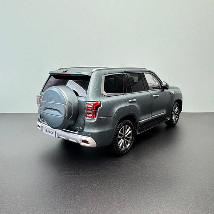 BAIC BJ60 Azure Stone Star Grey Off-Road SUV 1:18 Diecast Model Car - fine detailed model replica