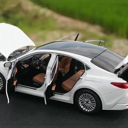 YX Car Model Toyota Camry 2024 9th Generation 1:18 Diecast Model Car - scale model collectible piece