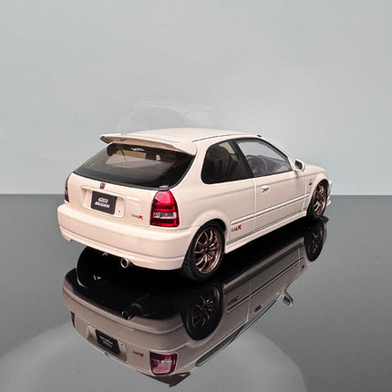 Motorhelix Honda Civic Type R EK9 Mugen Red 1:18 Diecast Model Car - premium collector scale model