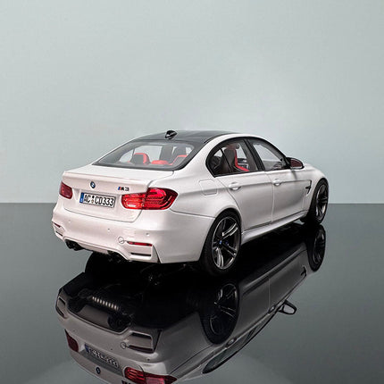 Norev BMW M3 F80 Blue 1:18 Diecast Model Car - premium collector scale model