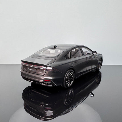 YX Car Model Changan Lincoln Z Gray 1:18 Diecast Model Car - fine detailed model replica