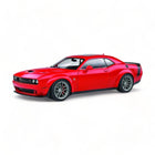 Solido 1:18 Diecast Dodge Challenger R/T Scat Pack Red Opening Doors Model Car - detailed collector display model