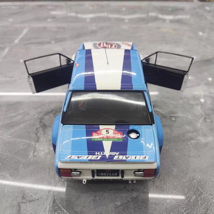 Kyosho Fiat 131 No. 5 Rally Livery 1:18 Diecast Model Car - hand-finished display model
