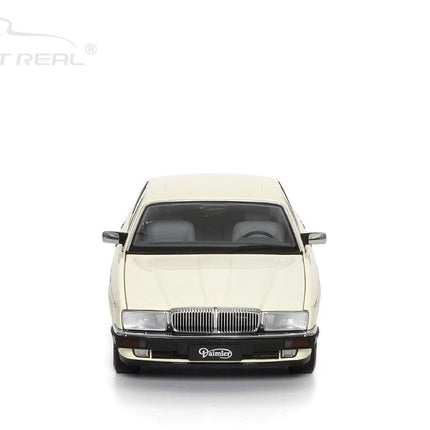 Almost Real Jaguar Daimler XJ6 (XJ40) White 1:18 Diecast Model Car - detailed die-cast style model