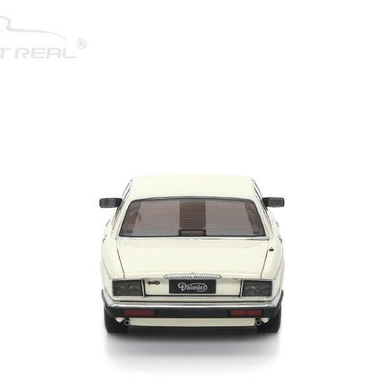 Almost Real Jaguar Daimler XJ6 (XJ40) White 1:18 Diecast Model Car - scale model for display