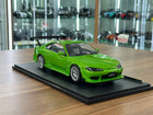 Solido Nissan Silvia S15 Spec-R Aero 1999 1:18 Diecast Model Car Green - detailed collector display model