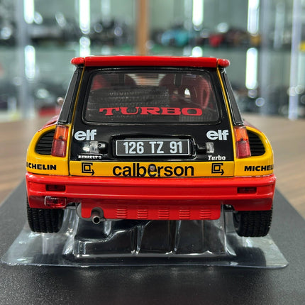 Solido 1:18 Renault 5 Turbo 1980 Tour de Corse #4 Diecast Model - premium collector scale model