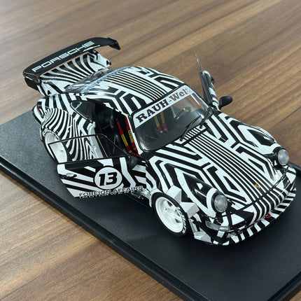 Solido Porsche 911 (964) RWB The Zebra 1:18 Diecast Model - scale model for display
