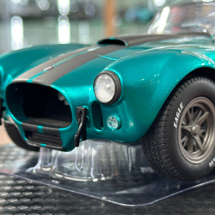 1/18 Pink Slips Shelby Cobra 427 S/C MK2 1967 Metallic Blue Diecast - scale model for display