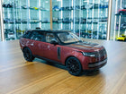 LCD Model Land Rover Range Rover SV 2022 Red 1:18 Diecast Model Car - detailed collector display model