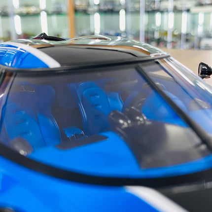 GT Spirit 1/18 Koenigsegg Agera RS Resin Model Blue/Black - showroom-quality model replica