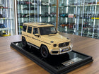 MOTORHELIX 1:18 Mercedes-Benz AMG G63 2019 Desert Yellow Limited 66 Pcs - detailed collector display model