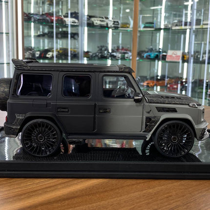 Timothy & Pierre 1:18 Resin Model Mercedes-Benz AMG G63 MANSORY UAE Matt Black/Grey - collector edition scale model
