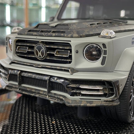 Timothy & Pierre 1:18 Resin Model Mercedes-Benz AMG G63 MANSORY UAE Matt Black/Grey - premium collector scale model
