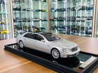 Sterling silver MotorHelix Mercedes-Benz Maybach 62S Landaulet 1:18 scale resin model luxury car, detailed collector display 