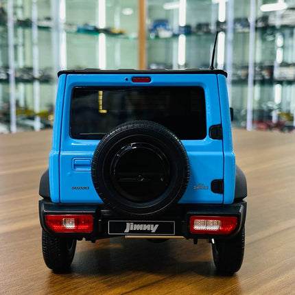 LCD Model Suzuki Jimny Baby Blue 1:18 Diecast Model Car - premium collector scale model