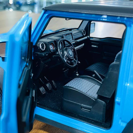LCD Model Suzuki Jimny Baby Blue 1:18 Diecast Model Car - detailed die-cast style model