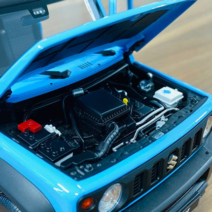 LCD Model Suzuki Jimny Baby Blue 1:18 Diecast Model Car - fine detailed model replica