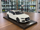 Motorhelix Audi RS7 1:18 Resin Model Matt White Limited 99 pcs - detailed collector display model