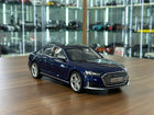 GT Spirit 1:18 Resin Audi S8 2020 Navarra Blue Limited Edition - detailed collector display model