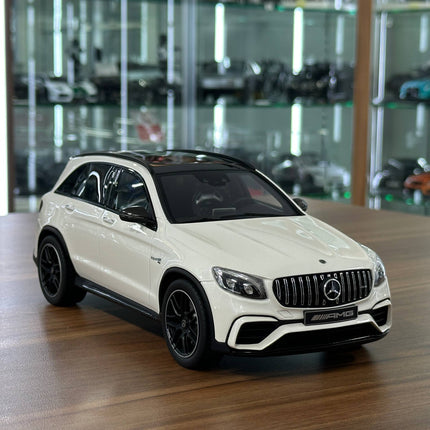 GT Spirit 1/18 Mercedes-Benz GLC 63S Resin Model White Limited Edition - detailed collector display model