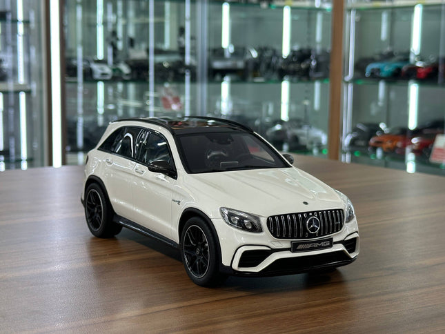 GT Spirit 1/18 Mercedes-Benz GLC 63S Resin Model White Limited Edition - detailed collector display model