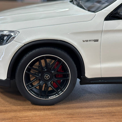 GT Spirit 1/18 Mercedes-Benz GLC 63S Resin Model White Limited Edition - collector edition scale model