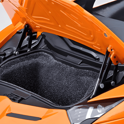 AutoArt Lamborghini Aventador SVJ Orange 1:18 Diecast Model Car - hand-finished display model