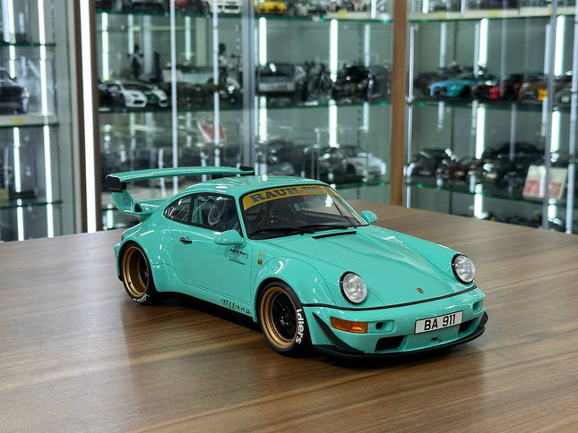 GT Spirit Porsche 911 RWB Bodykit 964 2015 1:12 Resin Tiffany Limited 2000 Pcs - detailed collector display model