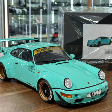 GT Spirit Porsche 911 RWB Bodykit 964 2015 1:12 Resin Tiffany Limited 2000 Pcs - hand-finished display model