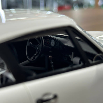 GT Spirit Porsche 911 (992) Strosek Giga 2024 1:18 White Resin Model - showroom-quality model replica