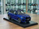 GT Spirit 1:18 BMW X5 M Competition 2023 Marina Bay Blue Metallic Limited Edition - detailed collector display model
