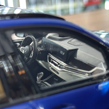 GT Spirit 1:18 BMW X5 M Competition 2023 Marina Bay Blue Metallic Limited Edition - showroom-quality model replica
