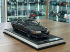 Motorhelix Nissan Skyline GT-R R32 Nismo Custom 1:18 Resin Model Gun Grey Metallic - detailed collector display model