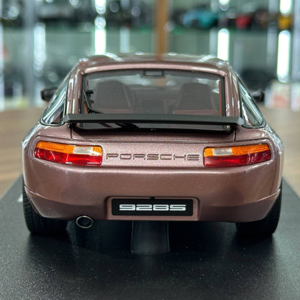 GT Spirit 1:18 Resin Porsche 928 S4 1980 Cassis Red Metallic Diecast Model Car - premium collector scale model