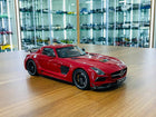 Minichamps Exclusive Mercedes-Benz SLS AMG Black Series 2013 1/18 Diecast Red - detailed collector display model
