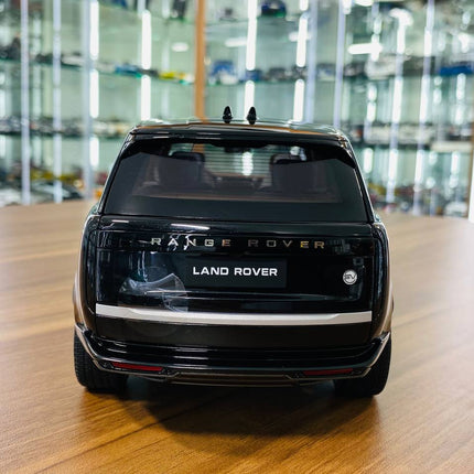 LCD Model Land Rover Range Rover SV 2022 - Full Opening, Black 1:18 Diecast Model Car - premium collector scale model